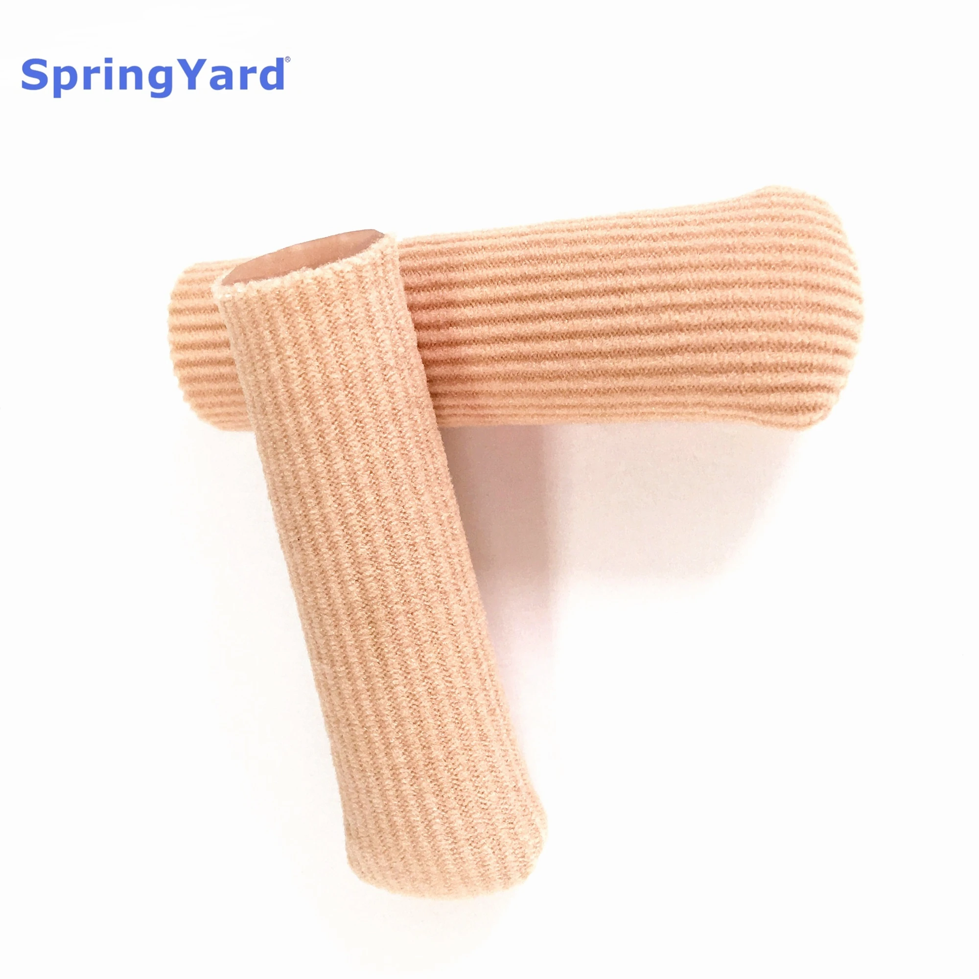 

SpringYard (2 pairs/lot) Fabric+Gel Toe Protector Sleeve Cushion Corn Callus Toe Cap Soft Foot Care Men Women