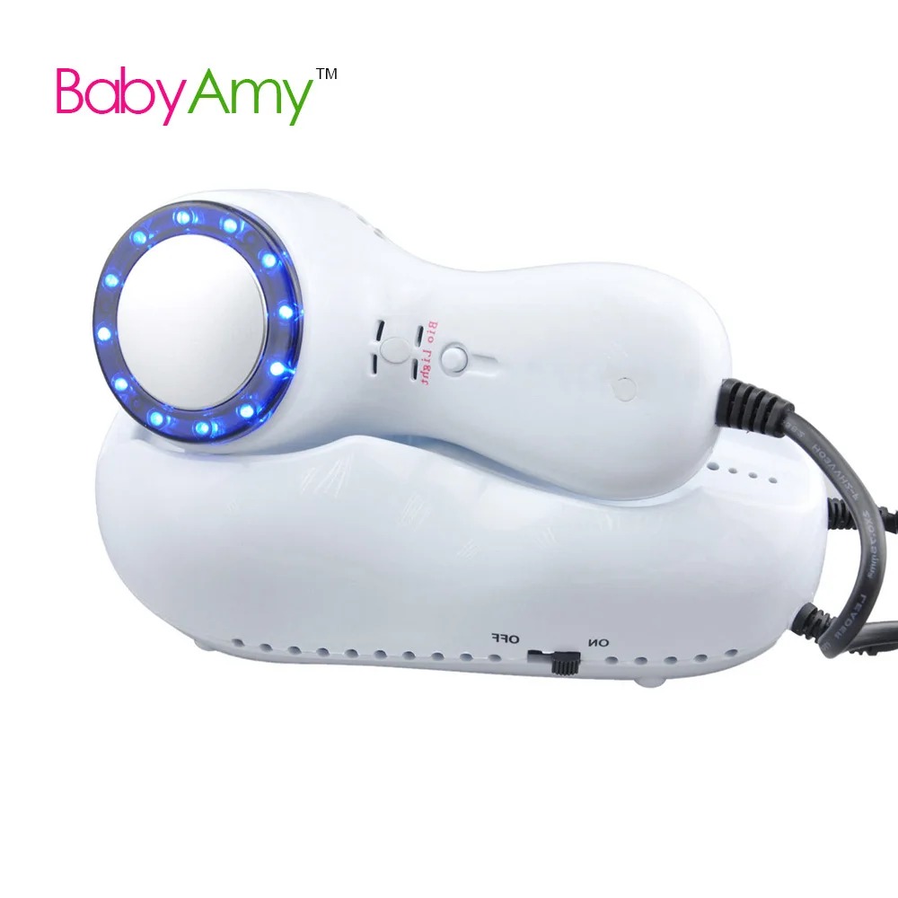 

Cold Hammer Blue LED Photon Cell Activating Skin Spa Salon Therapy Massager shrink pores Beauty Tools