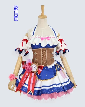 

Christmas Anime Cosplay LoveLive!Sunshine Aqours Matsuura kanan Valentine's Day Awakening Cosplay Costume Chocolate Maid Dresses