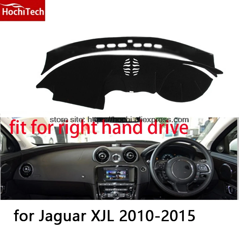 Коврик для приборной панели с правым рулем Jaguar XJL XF|mat stickers|red stickerprotection sticker |