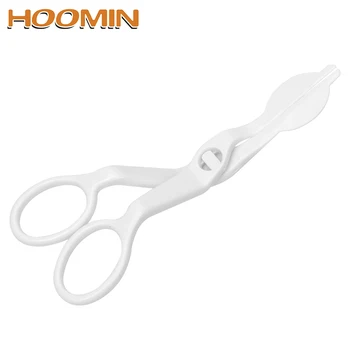

HOOMIN Plastic Scissors for Cream Flower Transfer Flower Tray Baking Pastry Tools Fondant Cake Decorating Tool
