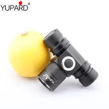 YUPARD XM-L2 светодиодный T6 светодиодный задний фонарь для рыбалки, кемпинга, Водонепроницаемый 2 режимами налобный фонарь+ 2*2200 мАч 18650 перезаряжаемые Батарея+ зарядное устройство