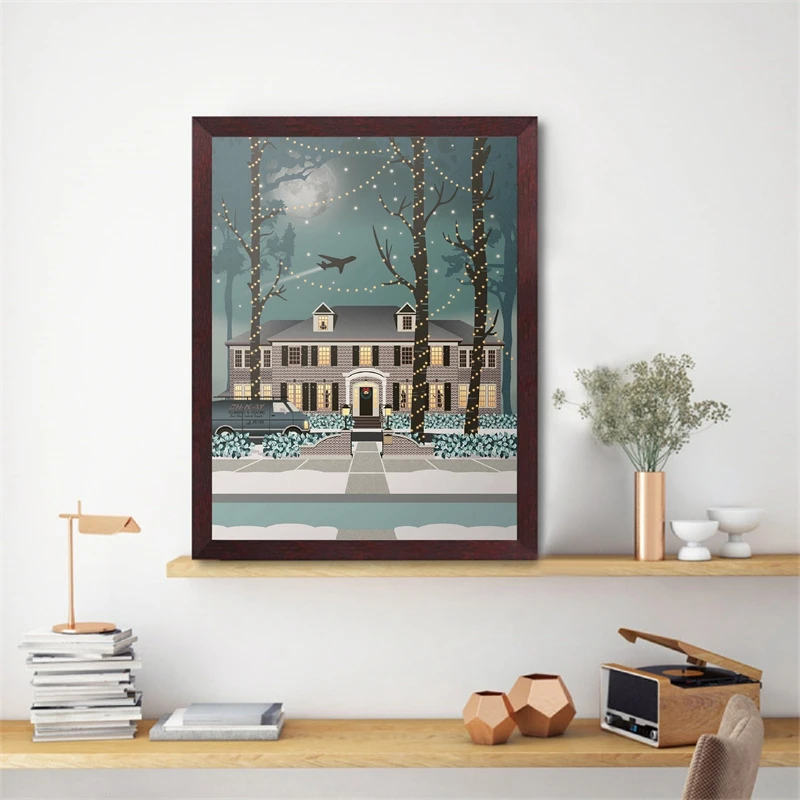 home alone movie wall art print