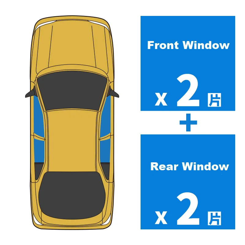 Автомобильный Магнитный солнцезащитный козырек с полными боковыми окнами и защитой от ультрафиолетовых лучей, сетчатый козырек для Cadillac ATS-L - Цвет: 4pcs windows