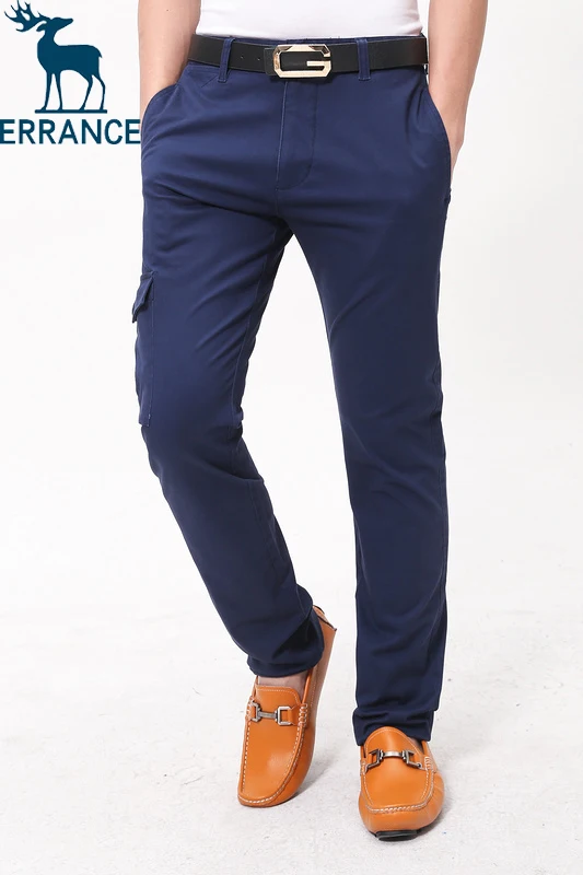 navy blue pants for men Pi Pants