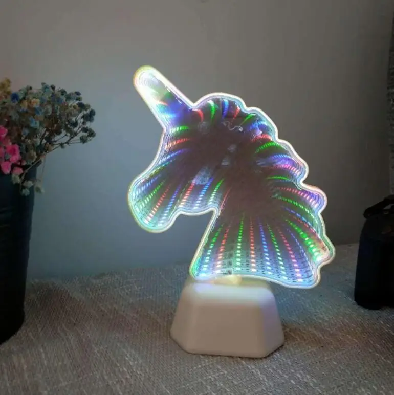 

Creative Designer LED string light table lamp birthday gift bedroom bedside lamp