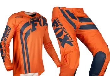 

NEW NAUGHTY Fox 2019 MX 180 Cota Orange Jersey & Pant Combo ATV Dirt Bike Motocross Wear Adult Gear Kit Size XXL
