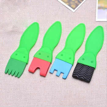 

4Pcs/set DIY Graffiti sponge Art Supplies Brushes Seal Painting Tool Funny gifts for children kids art sets Drawing