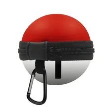 EVA портативный защитный чехол, футляр для переноски сумка круглый футляр для диска коробка для хранения для переключателя Pokeball