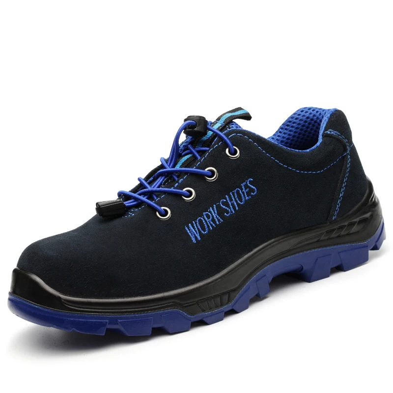 

Autumn Men Shoes Steel Toe Safety Shoes Anti-skid Work Shoes Spring Breathable Safety Boots Men Ankle Boots zapatos de hombre