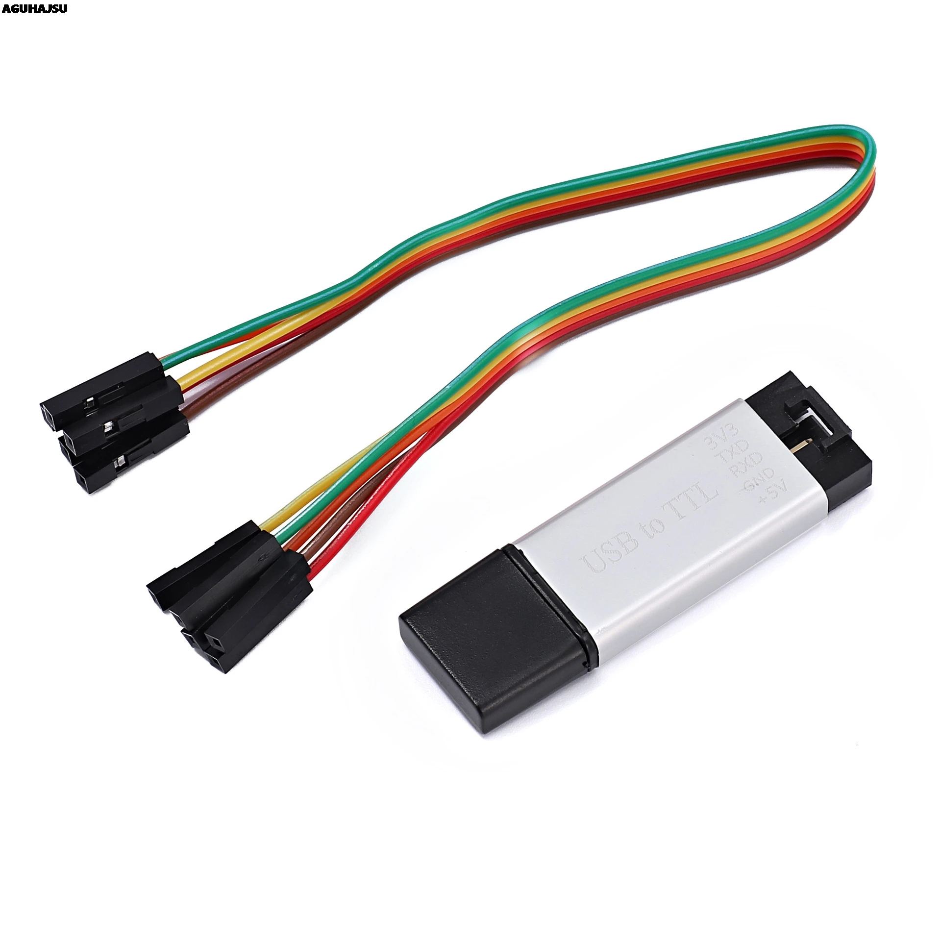 Алюминиевый корпус CP2102 USB 2 0 для TTL UART модуля 6-контактный последовательный