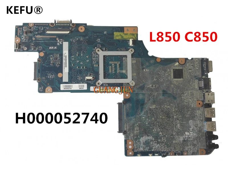 KEFU для Toshiba L850 C850 материнская плата ноутбука H000052740 HM70 тестирование Быстрая