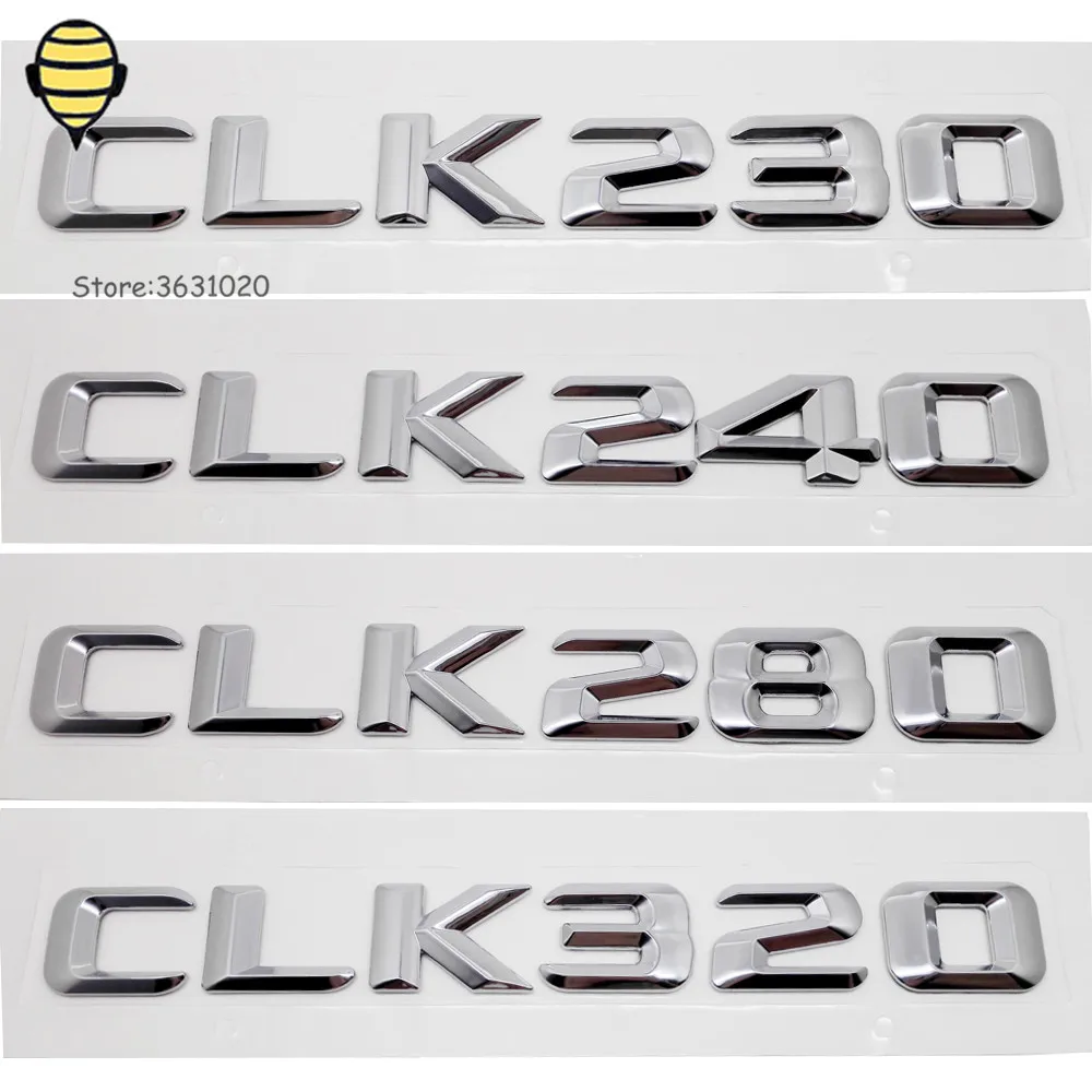 Для Mercedes Benz Эмблема для CLK Class CLK230 CLK240 CLK280 CLK320 W209 W210 внешние аксессуары
