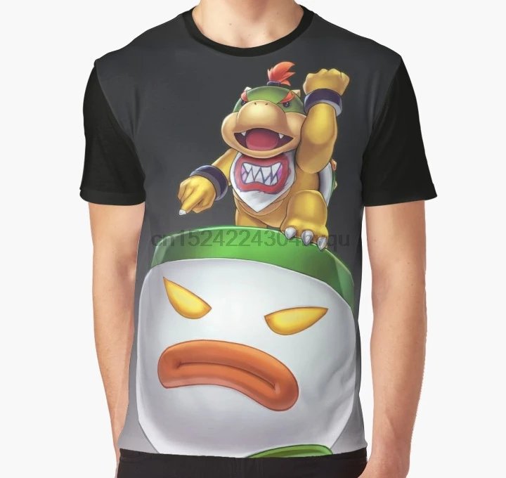 

All Over Print 3D Tshirt Men Funny T Shirt Bowser Jr Full Print Big print Graphic T-Shirt