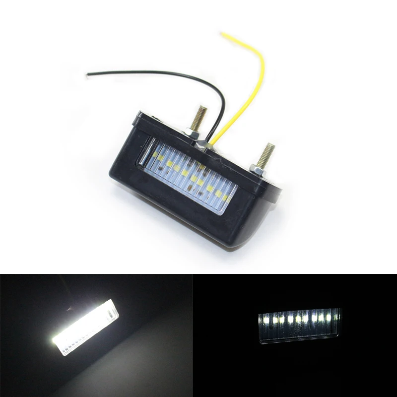 

6 LED Motorcycle Taillight Rear Tail License Plate Brake Number Plate Light
