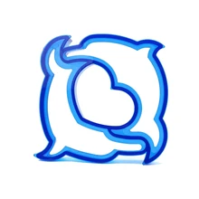 1 шт. детская форма для вырезания сандвичей мультяшный Дельфин форменные хлебные коркорезы овощи фрукты Стайлинг Забавный пресс-форма для печенье формы(случайный цвет