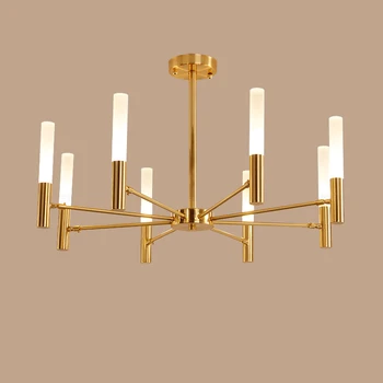 

Modern LED Black/Gold Dining Room Pendant Light Minimalist Branch Nordic Lights Bar Cafe Light