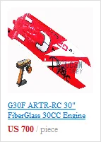 G30H ARTR-RC 5" 30CC двигатель бензиновый волокно стекло RC гоночная лодка W/пульт дистанционного управления красный THZH0053