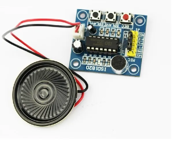 

Freeshipping ISD1820 Sound/Voice Module Sound Recording Recorder Playback Module
