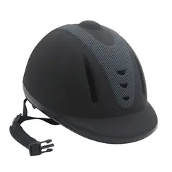 Профессиональный шлем для верховой езды, регулируемый полулицевой защитный головной убор, оборудование для безопасности для квестрианцев