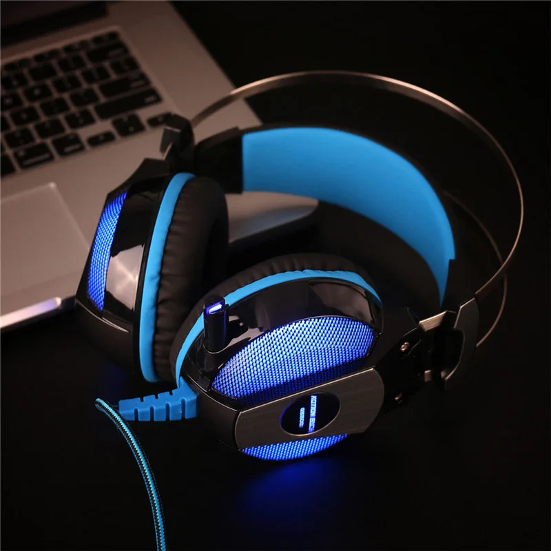 Игровые наушники для компьютера KOTION КАЖДЫЙ GS500 3.5 мм PS4 Gaming Headset Stereo Bass Наушников с микрофоном для компьютера xbox one ps4 playstation4 Портативных пк геймер