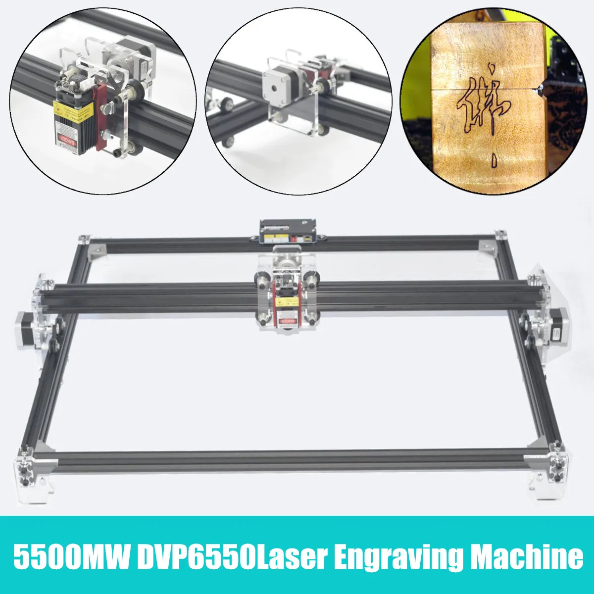 

5500mw 2-Axis DVP 6550 Laser Engraving Machine,Wood Router,laser cutter,DIY Laser Engraver Machine,CNC Router,best Advanced toys