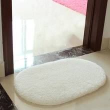 Горячая Распродажа, сплошной цвет, 40*60 см, противоскользящий, плюшевый тканевый ковер, ковер для дома, комнаты, коврики для спальни, ванной комнаты, коврик для двери, современные коврики