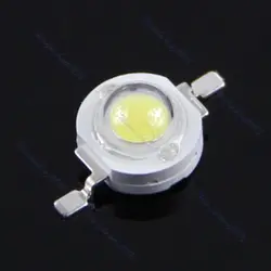 Высокая Мощность 1 Вт светодиодный SMD свет чип энергосберегающие лампы Бусы лампочки для DIY белый