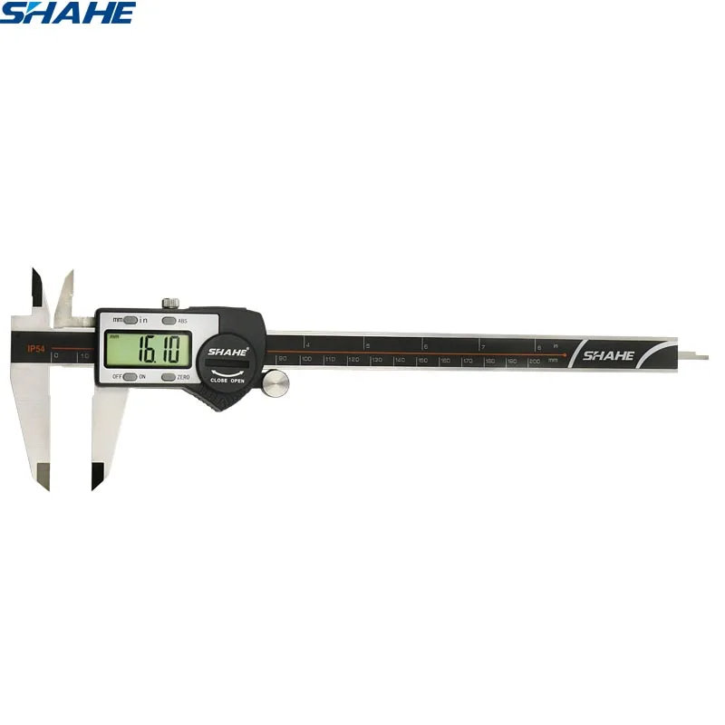 

Industrial IP54 Digital Caliper 0-200mm / 0.01 Stainless Steel Electronic Vernier Calipers Metric / Inch Measuring Tools