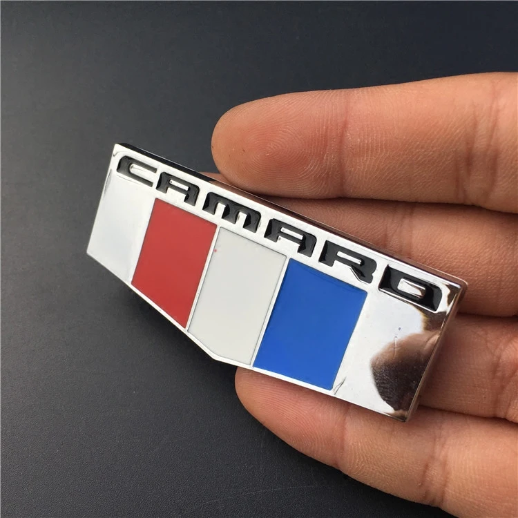 1 Pcs 3D Metalen Camaro Emblem Voor 