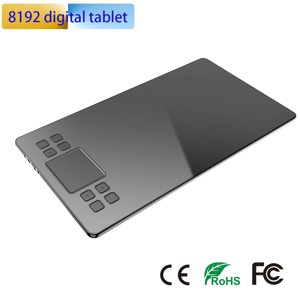

USB Type C Graphics Tablet VEIKK A50 Pad Art Digital Board Rechargeable Painting Drawing Pen 8 Express Keys Writing Board