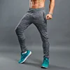 Breathable Fitness Sport Pants Men Zipper Elastic SweatPants Running Training Pants Gym Basketball Men Long Trousers Plus Size