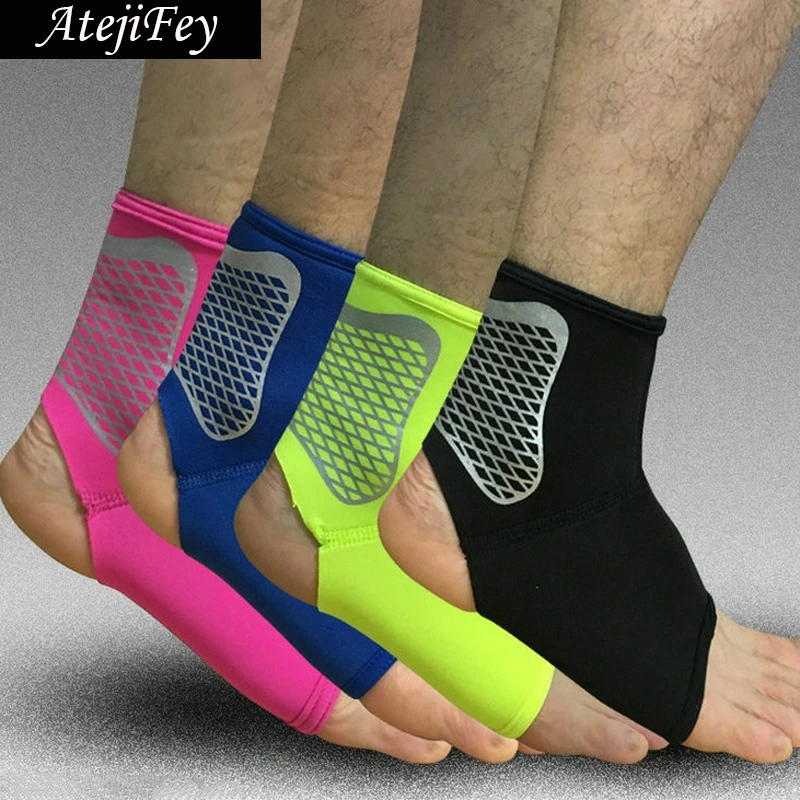 

2Pcs Professional Elastic Brace Guard Support Ankle Support Strong Sports Safety Band Sport Gym Foot Wrap Protection Band