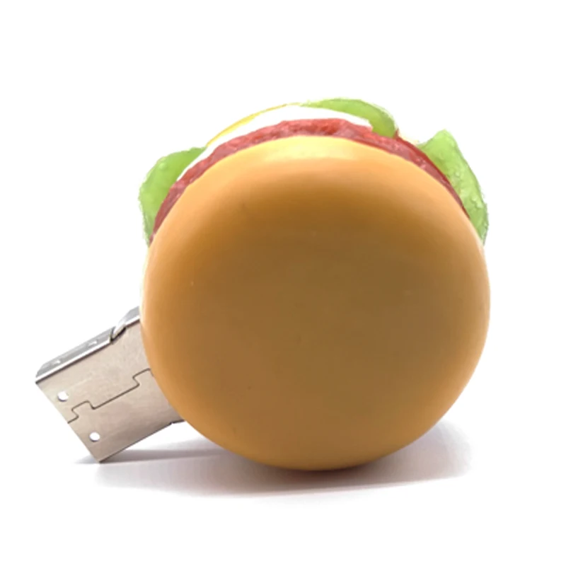 USB flash drive pendrive cartoon hamburg memory stick real capacity u disk 4GB 8GB 16GB 32GB 64GB personalized gift pen drive