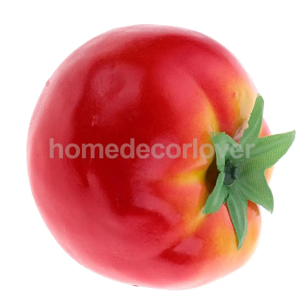 Artificial Pumpkin Tomato Onion Fruits Vegetables Kids Baby Teaching Tools Home Decoration Phote Props
