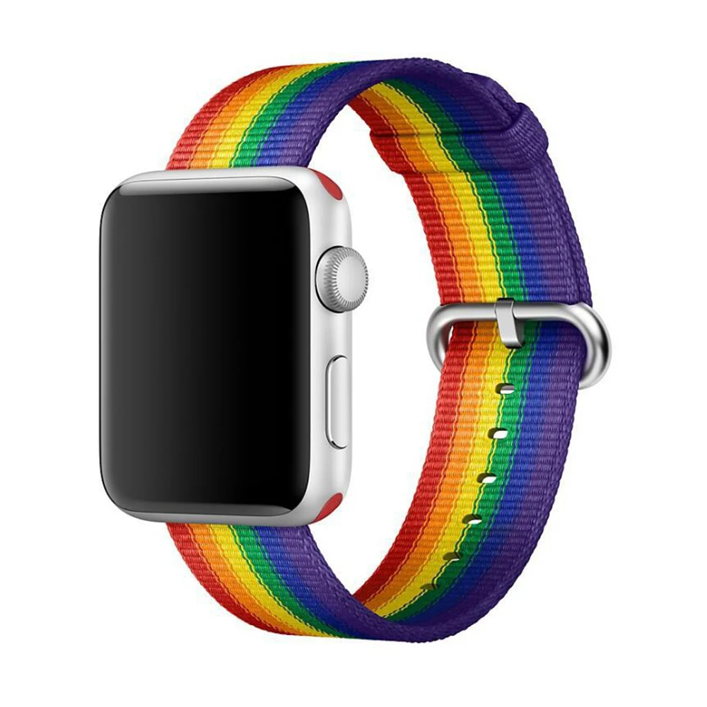 Aivtalk тканый нейлоновый ремешок для часов Apple Watch 42 мм 38 тканевый iwatch 3 2 1 наручный