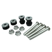 Backrest Sissy Bar Mounting Hardware Docking Set Fit For Harley Sportster 883 1200 2004 2015