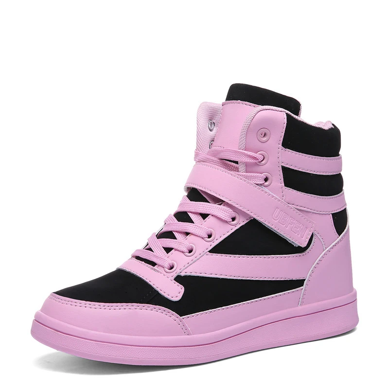 

2018 Soft Fashion Flat Shoes Women Brands absorption Female Shoes Lncrease in Height Comfortable The New White Casual Footwears