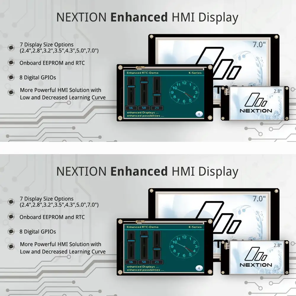 4 шт./лот, индивидуальный список для Nextion дисплей для покупателя