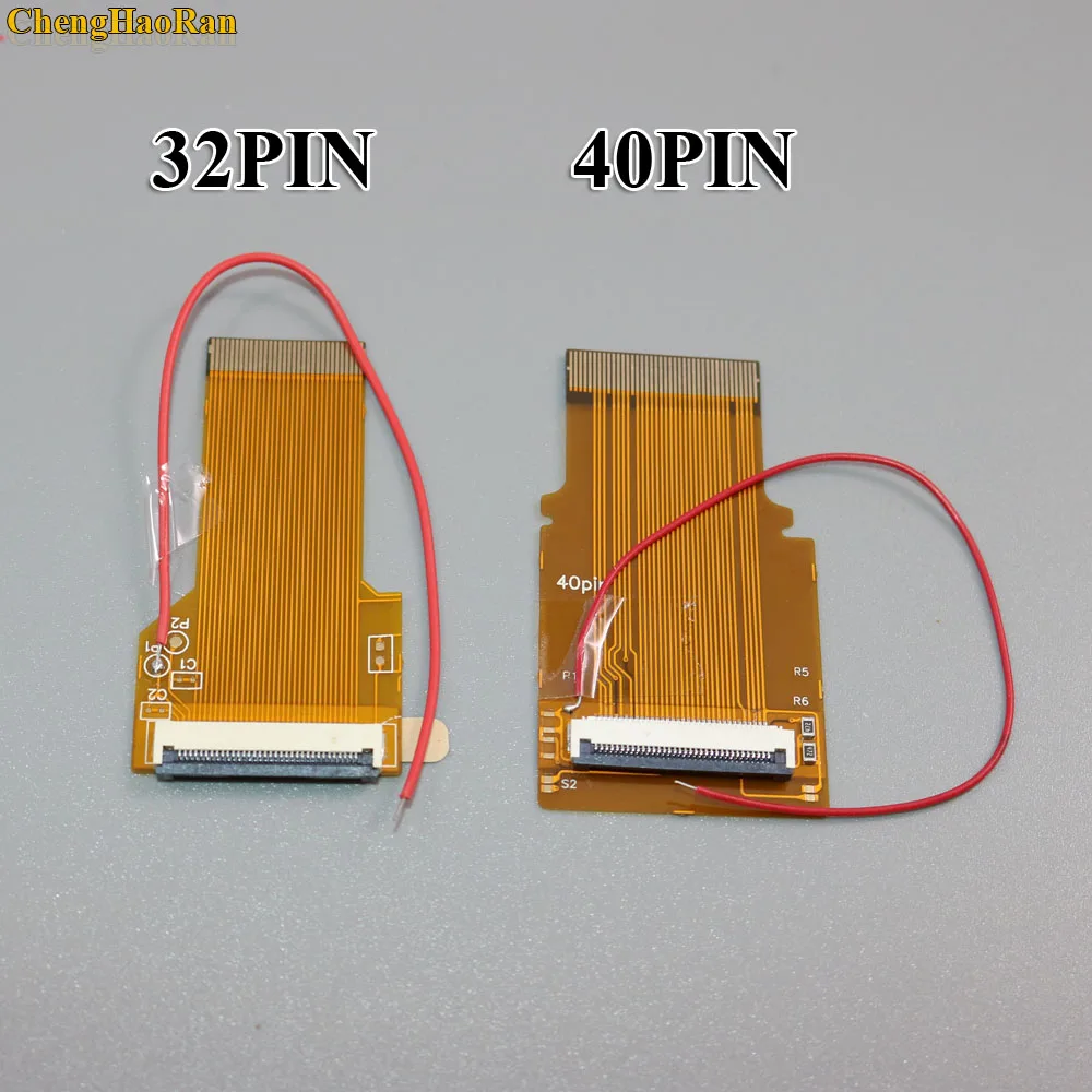 ChengHaoRan 2 шт 32P 40 P для GameBoy Advance GBA ленточный кабель 32 Pin AGS 101 адаптер с подсветкой