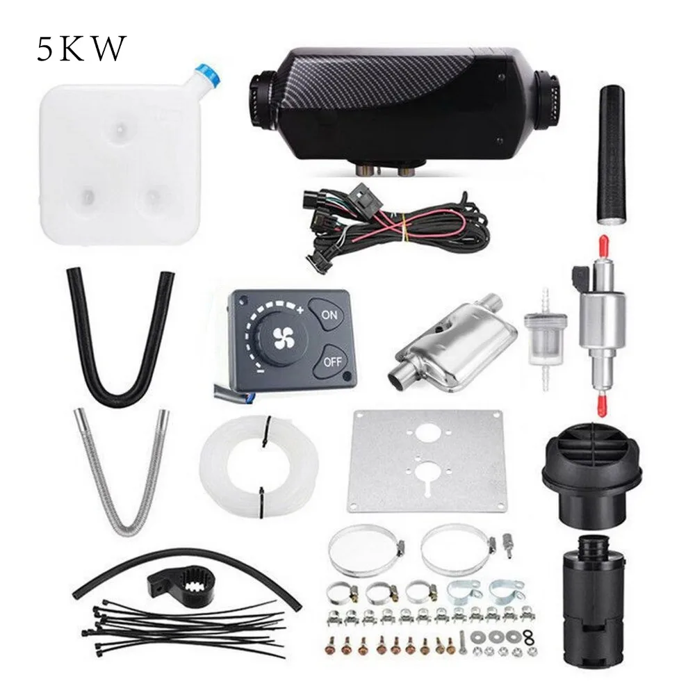 

Single hole heater rotary switch with muffler