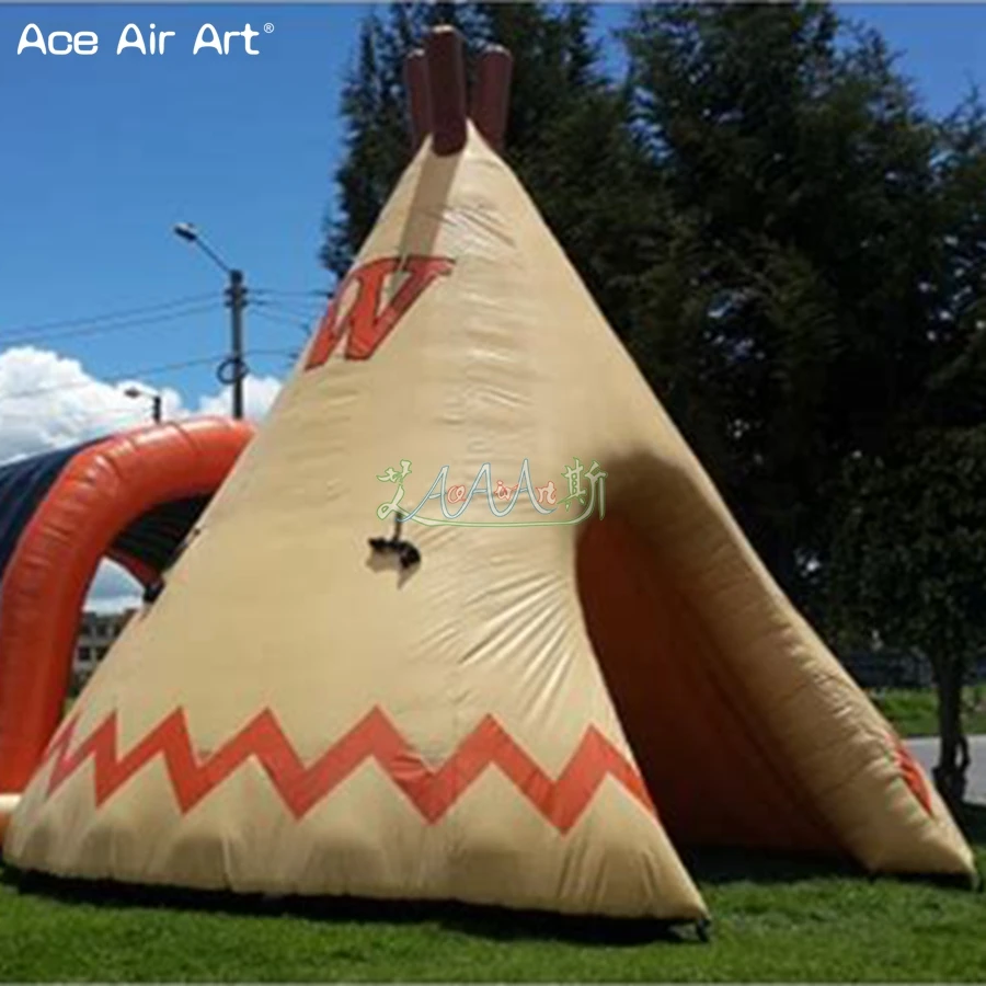 Надувные палатки для детских игр, палатки Tipi, популярные палатки Tipi House Wigwam