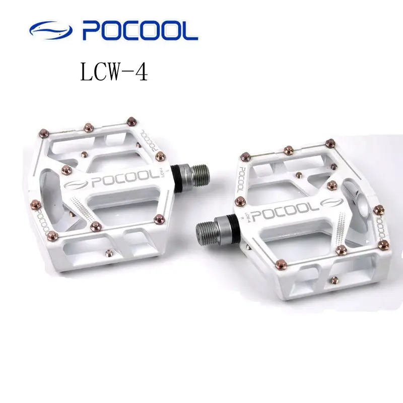POCOOL LCW 4 педали из алюминиевого сплава дорожный горный велосипед уплотнение