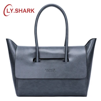 

LY.SHARK Genuine Leather Women Bag Shoulder Bag Ladies Handabgs 2019 Luxury Handbags Women Bags For Female Brand Handbag