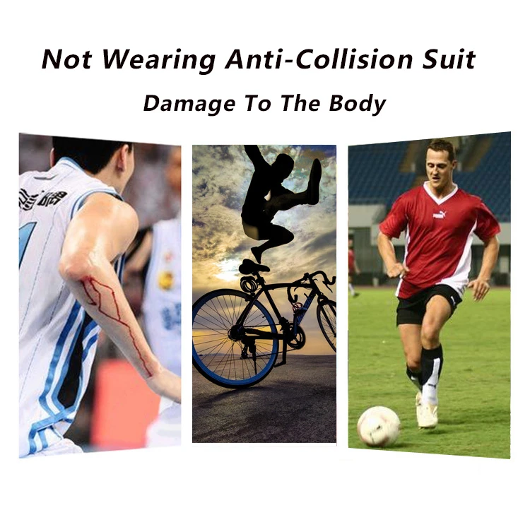 Велосипедная одежда с короткими рукавами, эластичная Спортивная одежда для защиты от столкновений, Спортивная защитная одежда, дышащая велосипедная майка