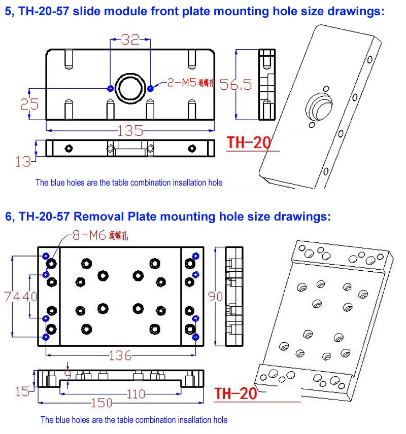 Manual Linear Rail Module SFU1605 Ballscrew Cross Sliding Table w/ Nema23 Seat 