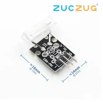 

KY-031 3pin Percussion Knocking Knock Sensor Module for Arduino PIC AVR For Raspberry pi Diy Starter Kit KY031