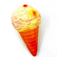 

Anti-stress Ice Cream Soft PU Jumbo Squishy Toy Slow Rising Food Funny Slime toy Stress Relief Novelty Squishi Gift 1PC