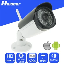 Беспроводной 720 P HD 12 мм Объектив видеонаблюдения P2P Открытый Ик-Камеры Ночного Видения Motion Обнаружения Тревоги По Электронной Почте оповещения Onvif