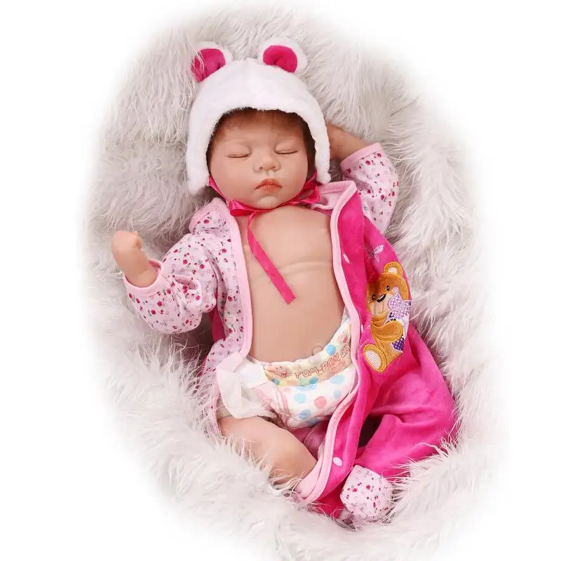 NPK New Reborn Baby Doll morbido